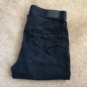 AE Vintage Hi-Rise Black Jeans